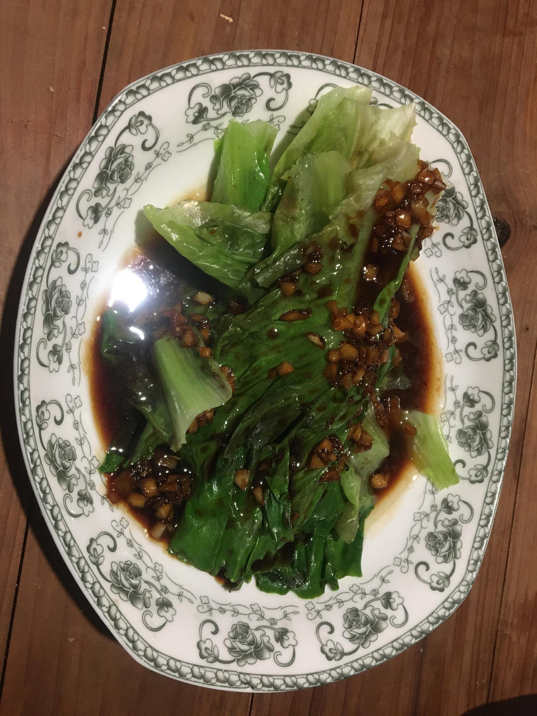 堪比饭店的白灼罗马生菜