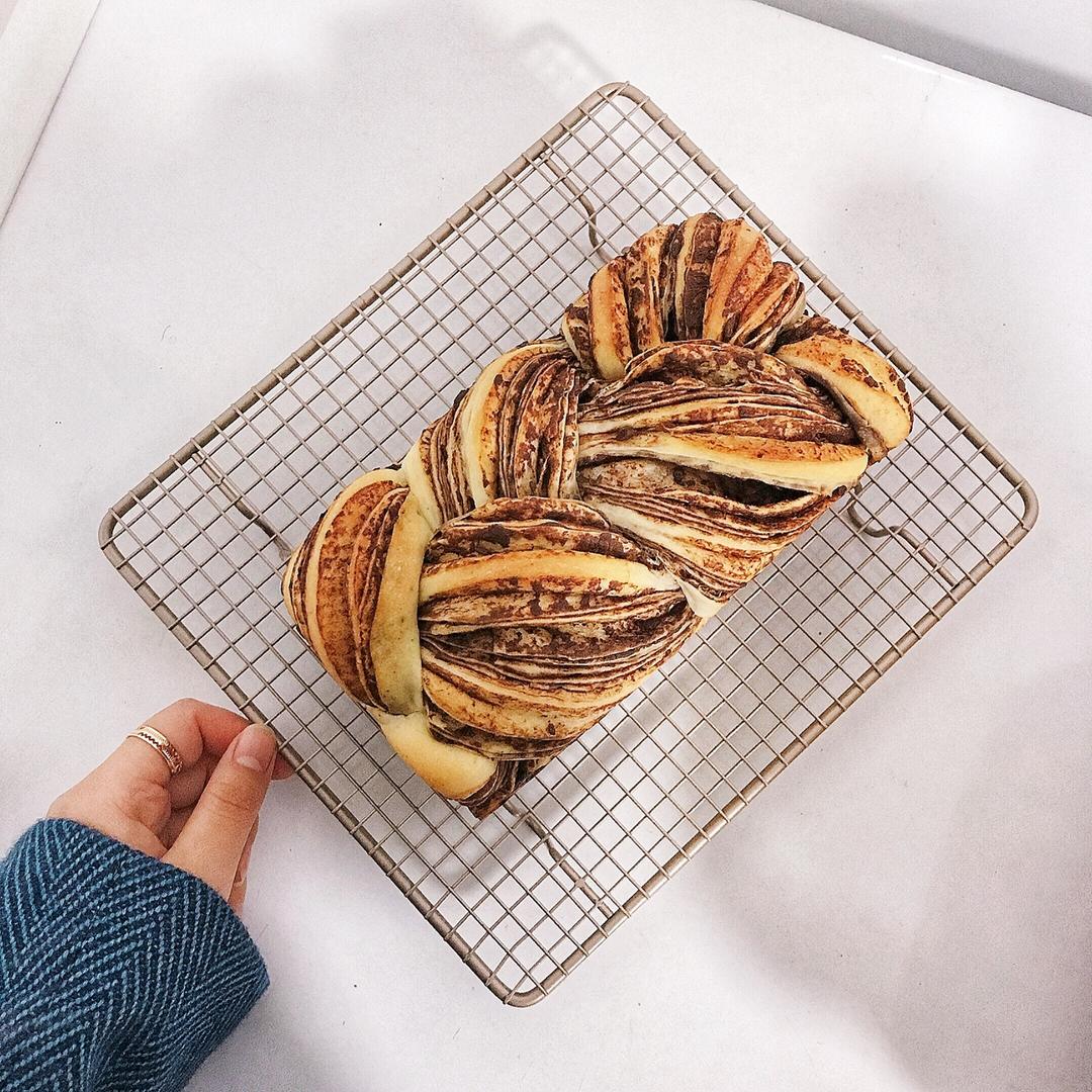 美得不像话！超松软大理石土司