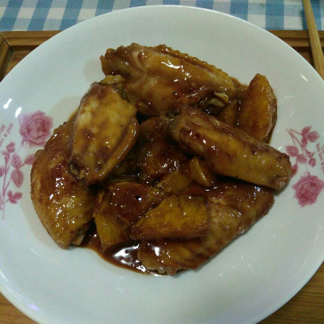 香橙鸡翅