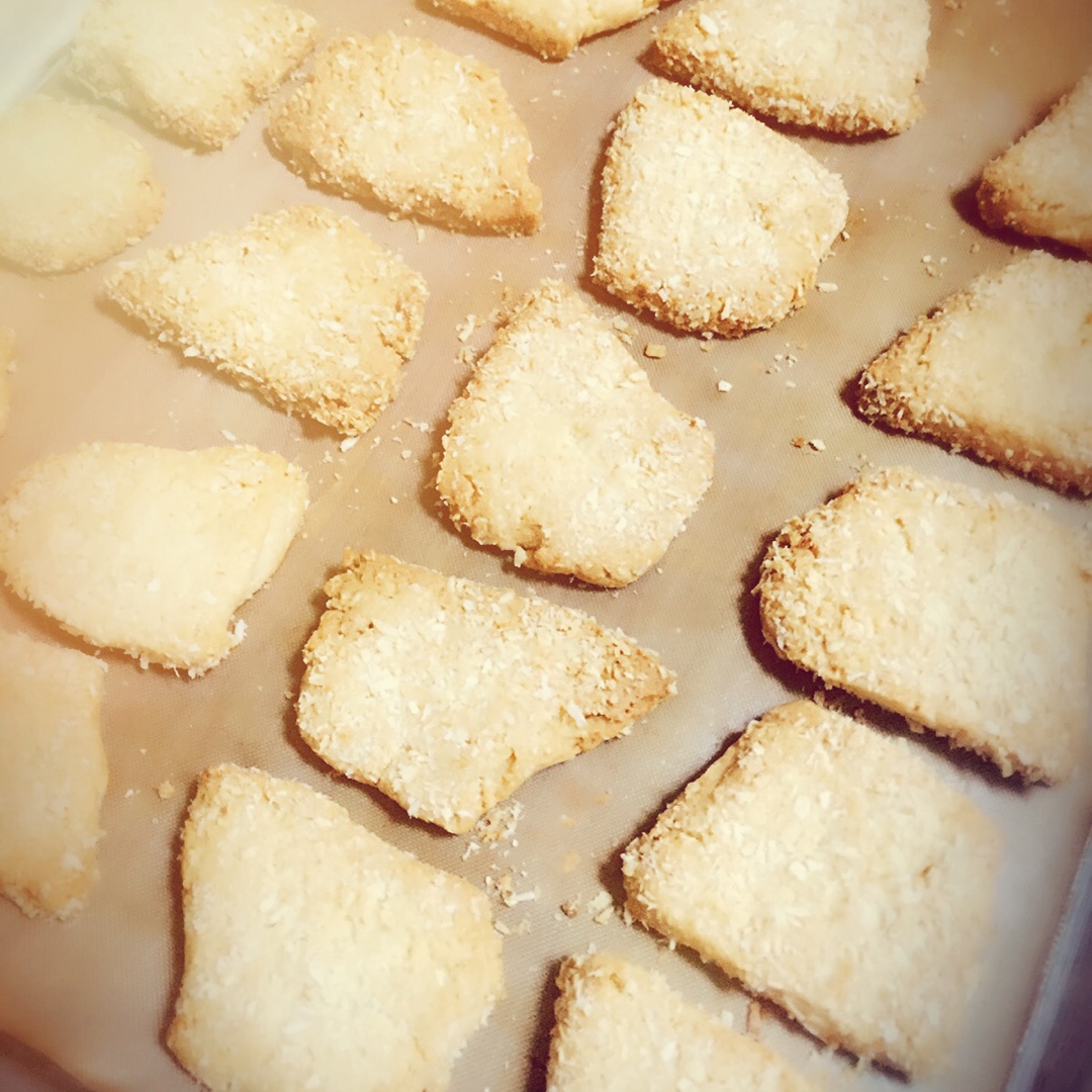 【椰酥】酥软椰蓉奶油椰子小饼干