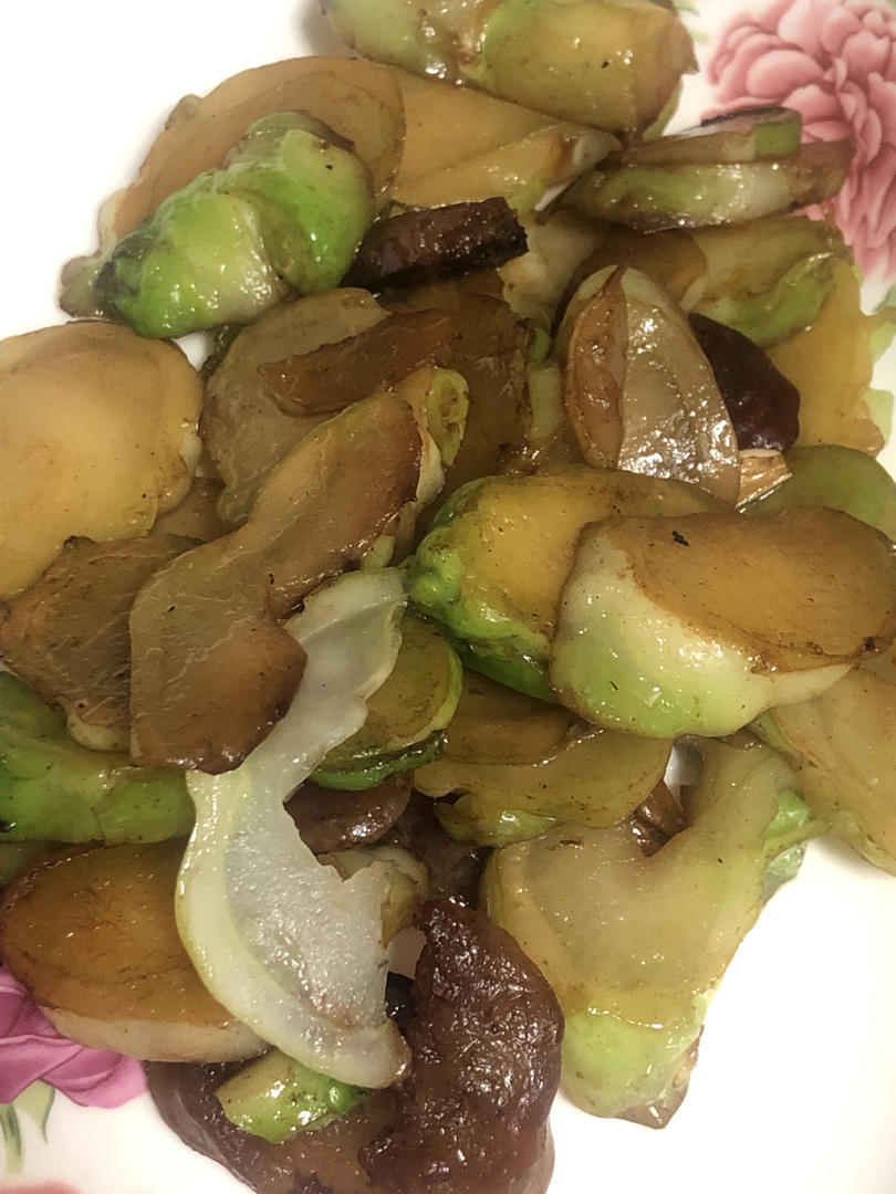 清炒儿菜（清香翠绿超好吃）