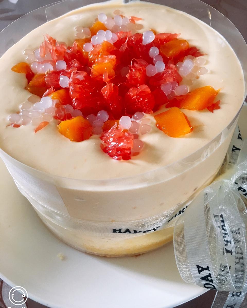 最适合夏天的杨枝甘露蛋糕