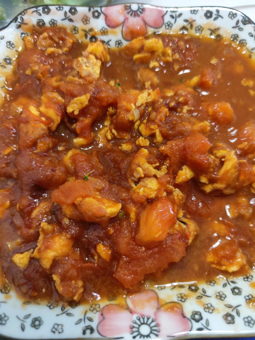 ㊙️一人食|饭店风味番茄炒蛋做法揭秘