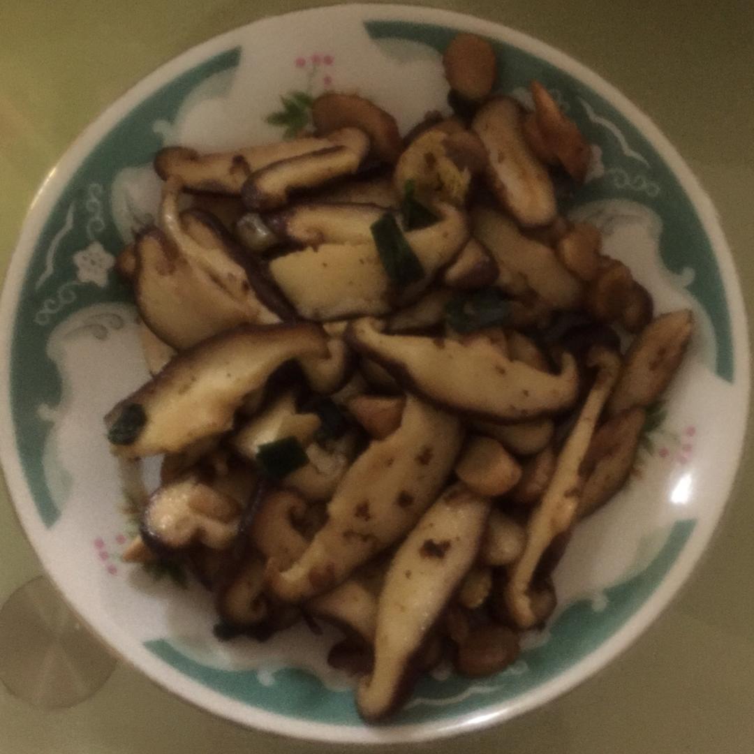 素炒香菇