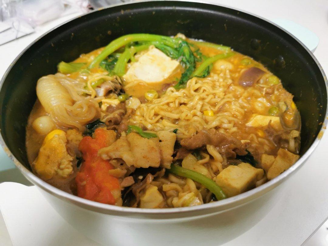 咖喱肥牛芝士锅