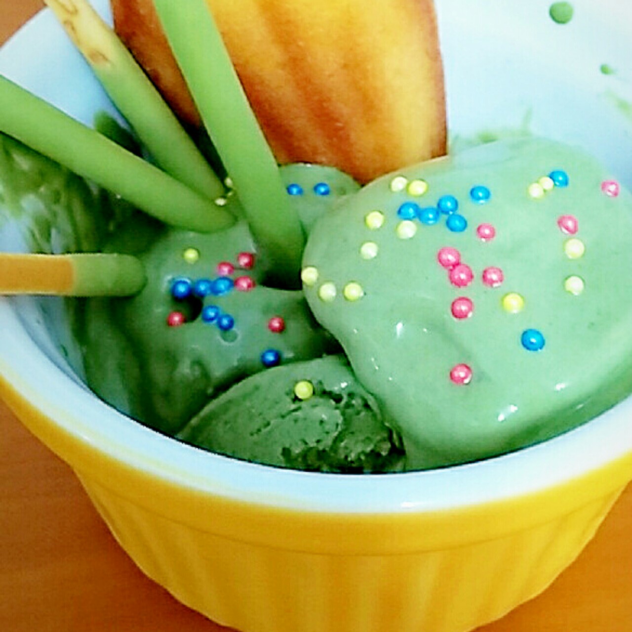 浓醇抹茶冰淇淋