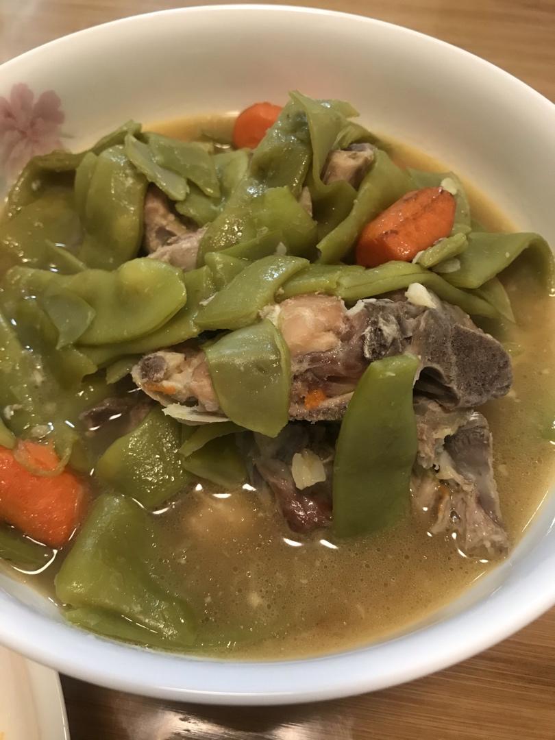 东北排骨炖豆角