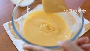 咸蛋黄芋泥肉松爆浆蛋糕的做法 步骤8