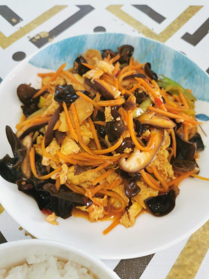 下饭菜鱼香鸡蛋