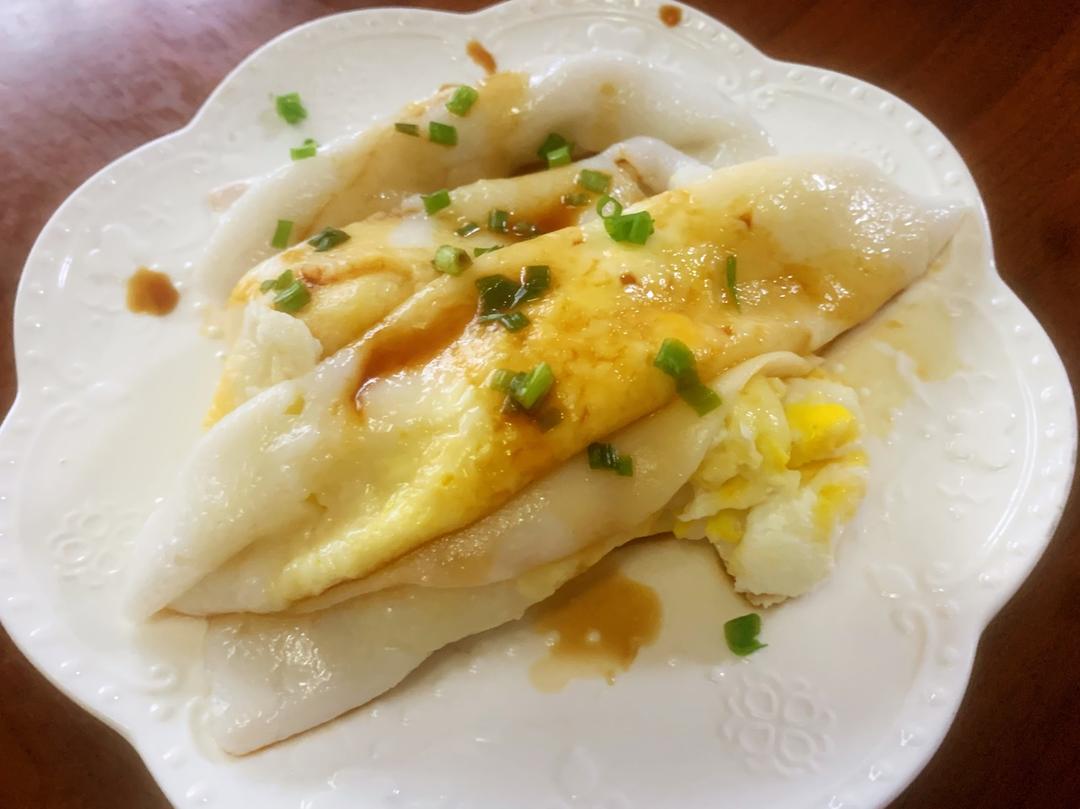 纱纱菌菌纱纱菌做的纯米浆肠粉 广东人最爱