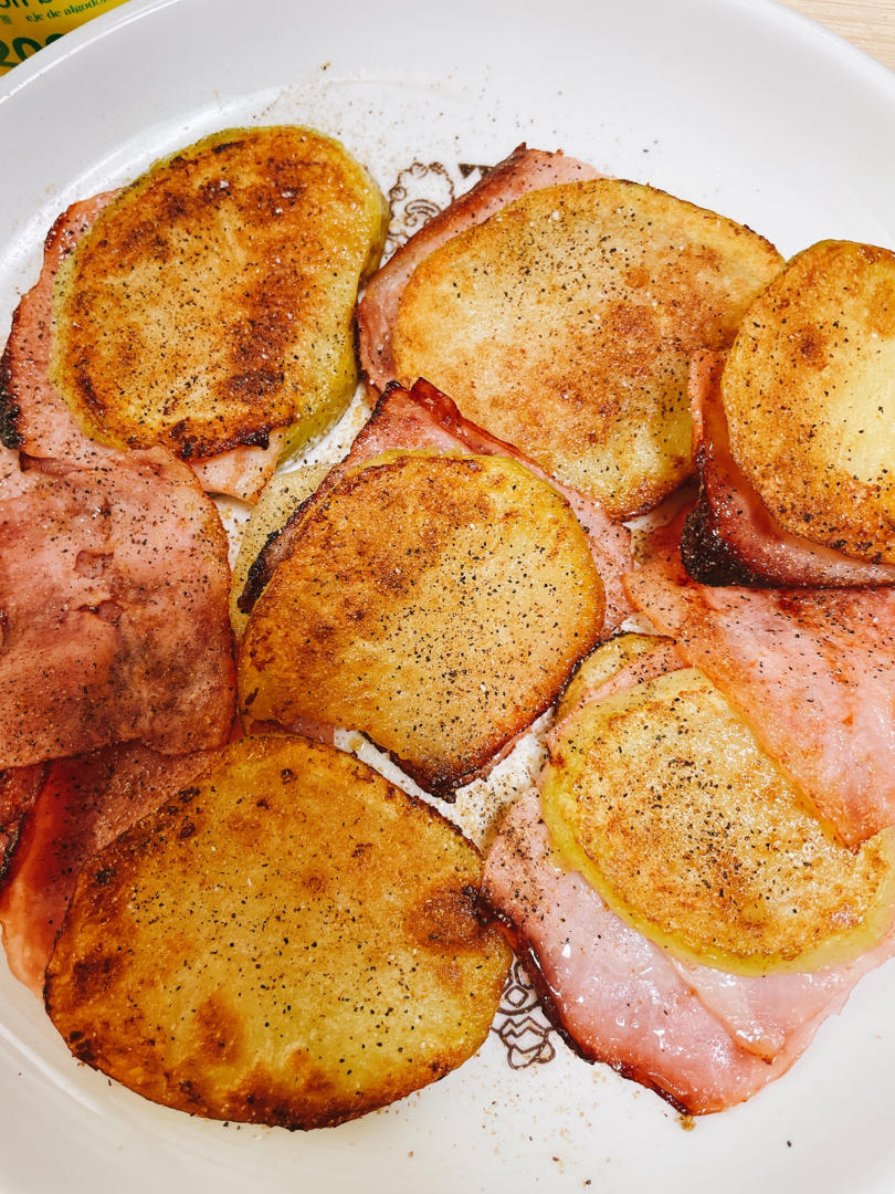 10分钟就上桌——培根土豆夹