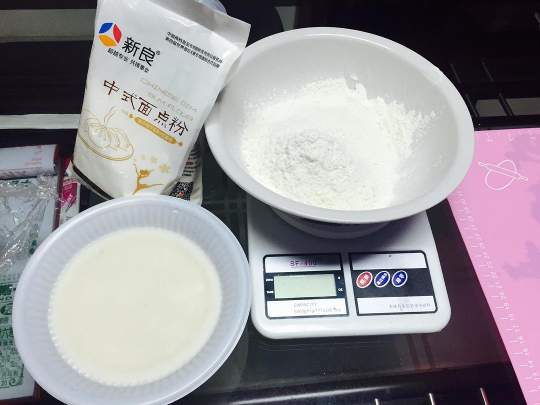 纯奶手撕吐司的做法 步骤1