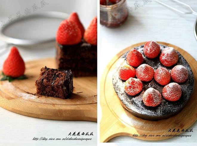 草莓巧克力奶油蛋糕的做法