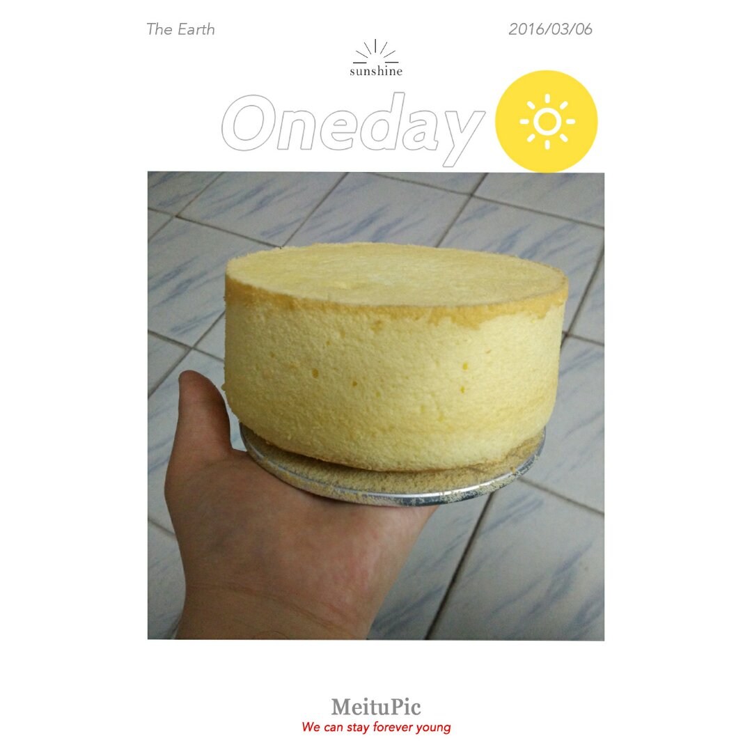 《Tinrry+》戚风蛋糕（6寸配方）（基础、超详细教程）