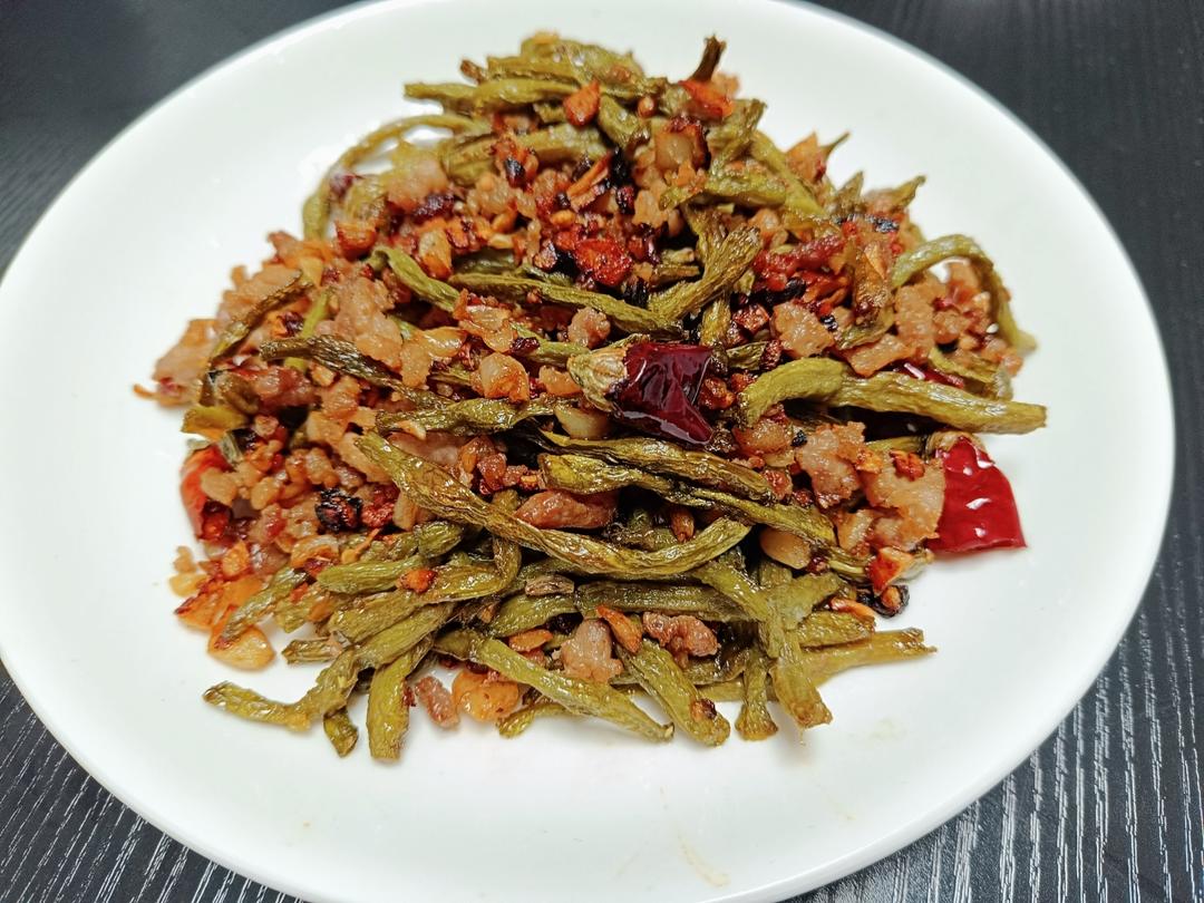 家庭版干煸豆角