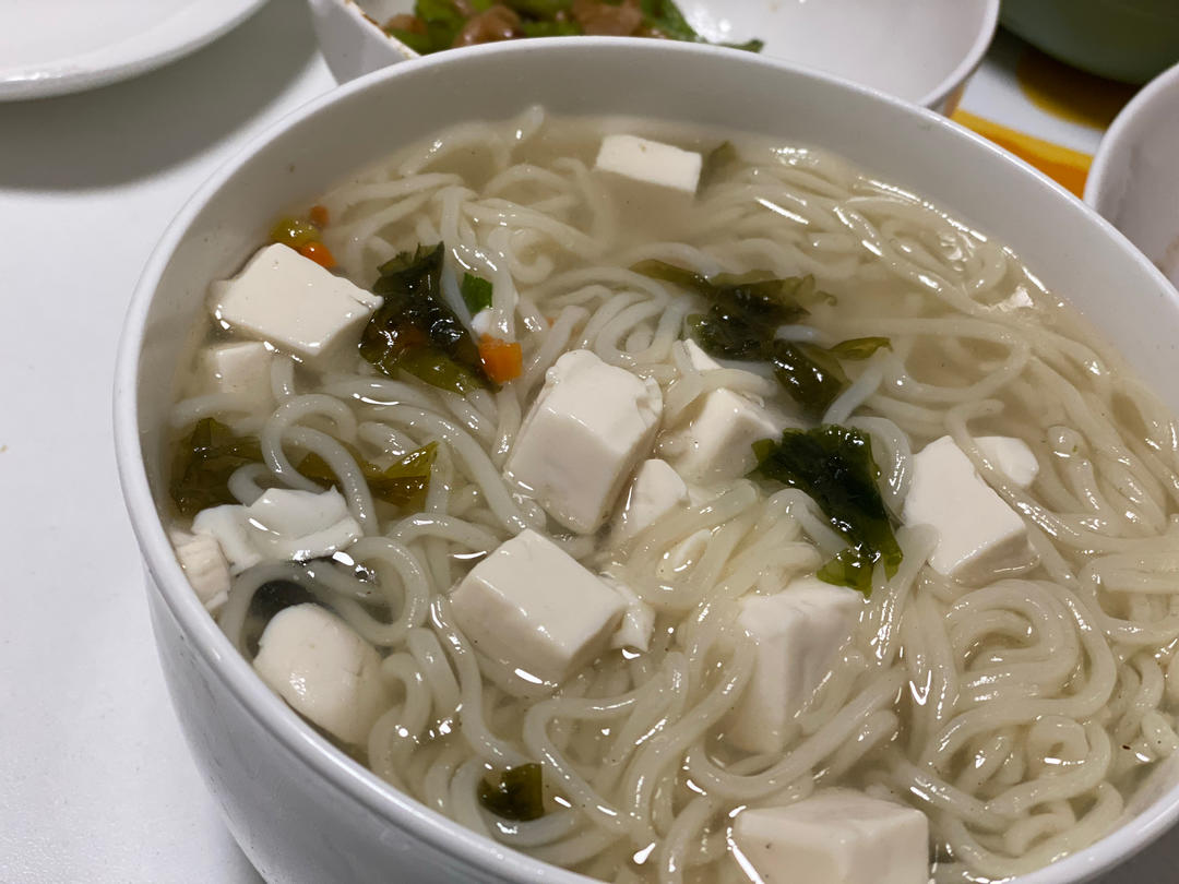 紫菜豆腐汤