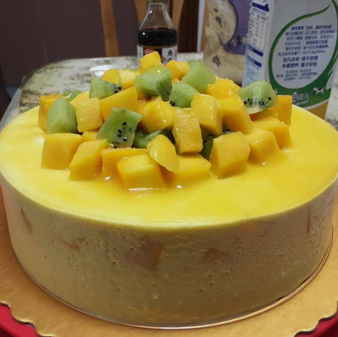 芒果慕斯蛋糕🍰（8寸）