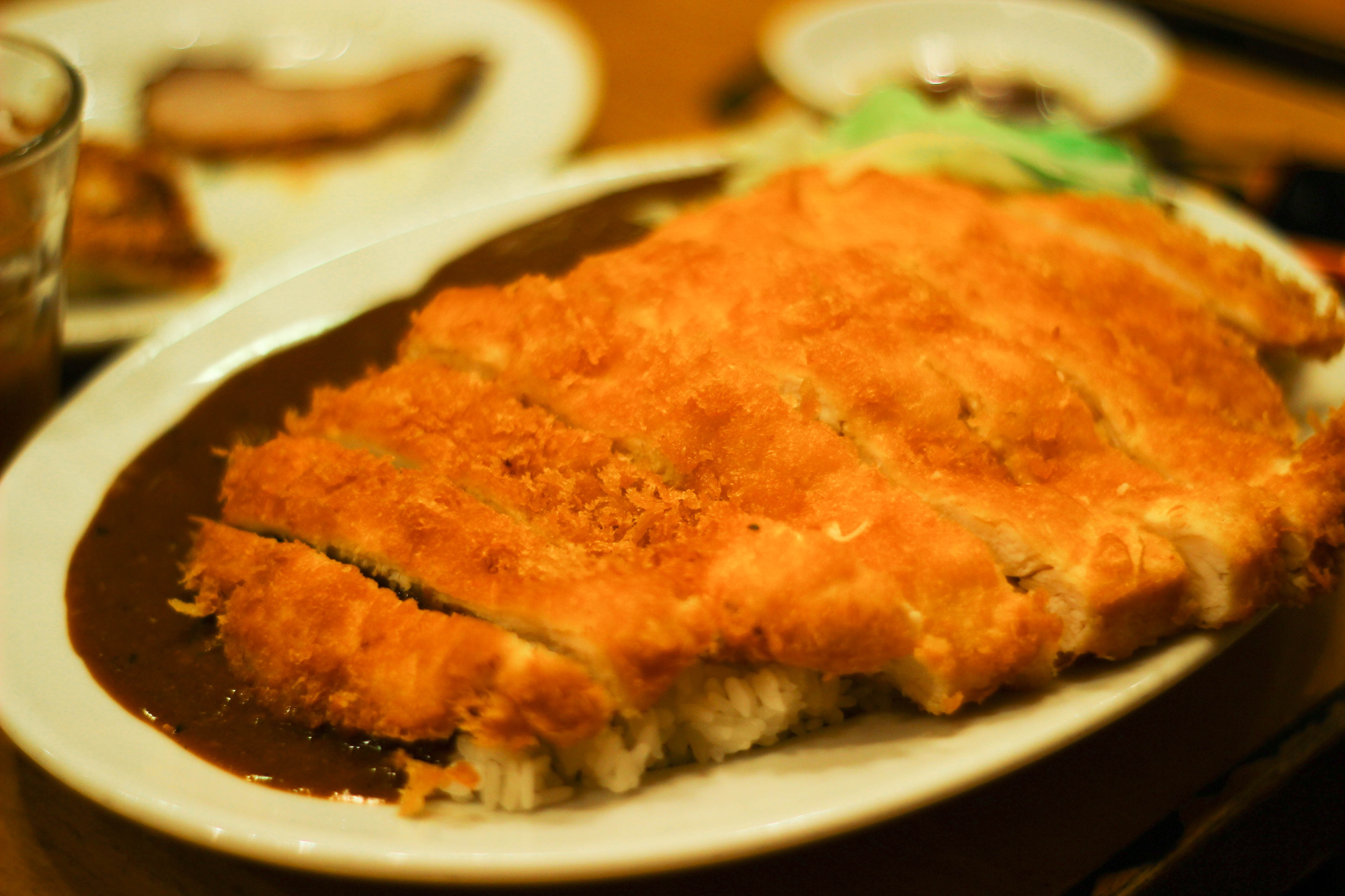 外食。