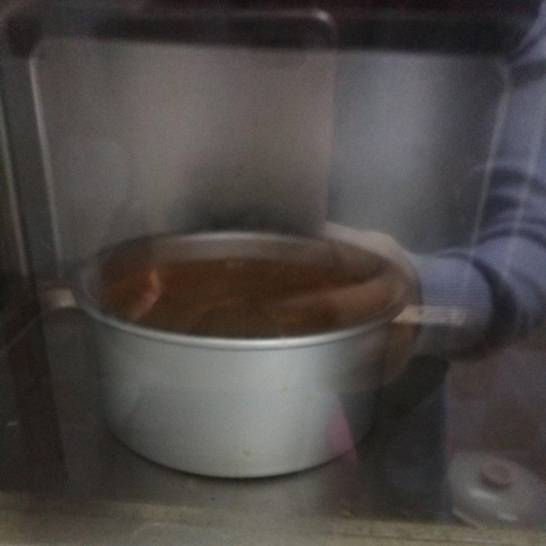 6寸2蛋完美戚风蛋糕