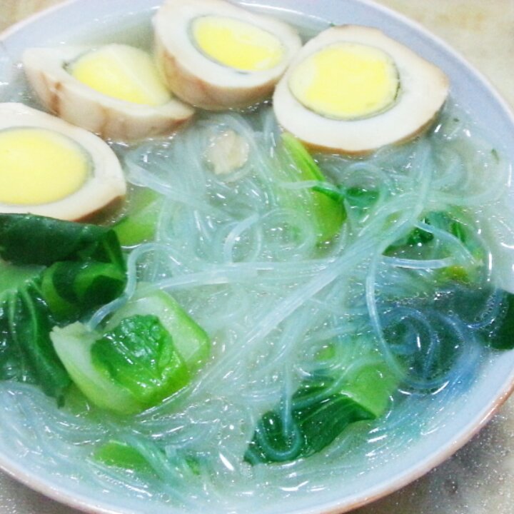 乐乐7838做的青菜粉丝汤