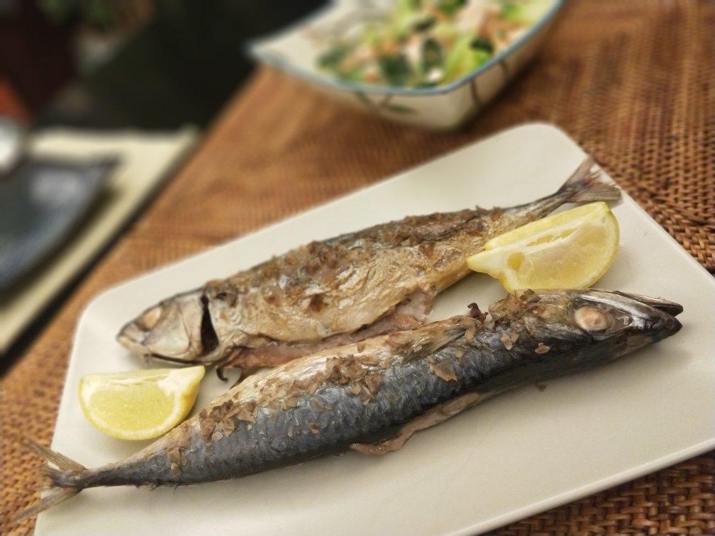 日式烤青占鱼(烤箱版)