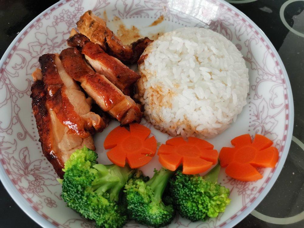 照烧鸡腿饭