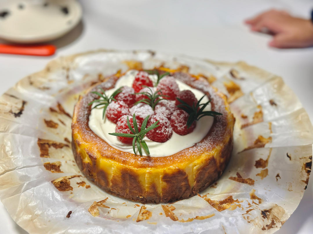 巴斯克芝士蛋糕『最简单的蛋糕』零失败🔥芝士控