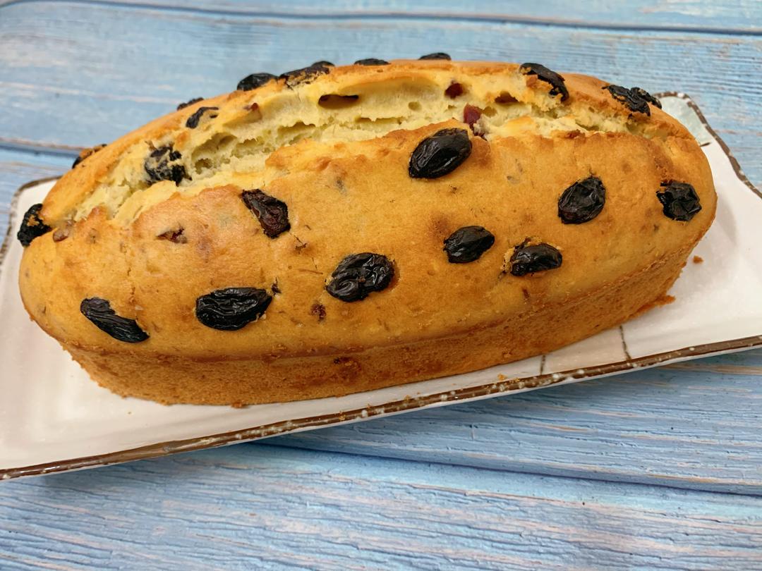 香蕉蔓越莓磅蛋糕