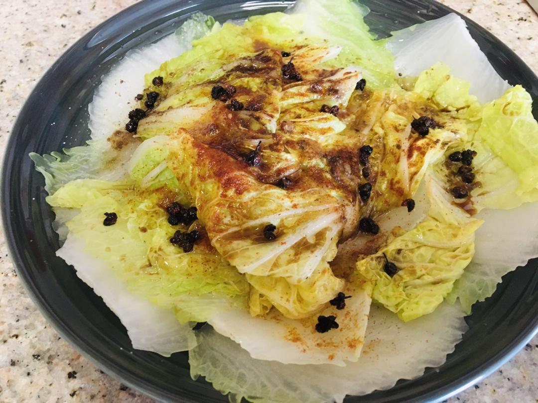 响油白菜