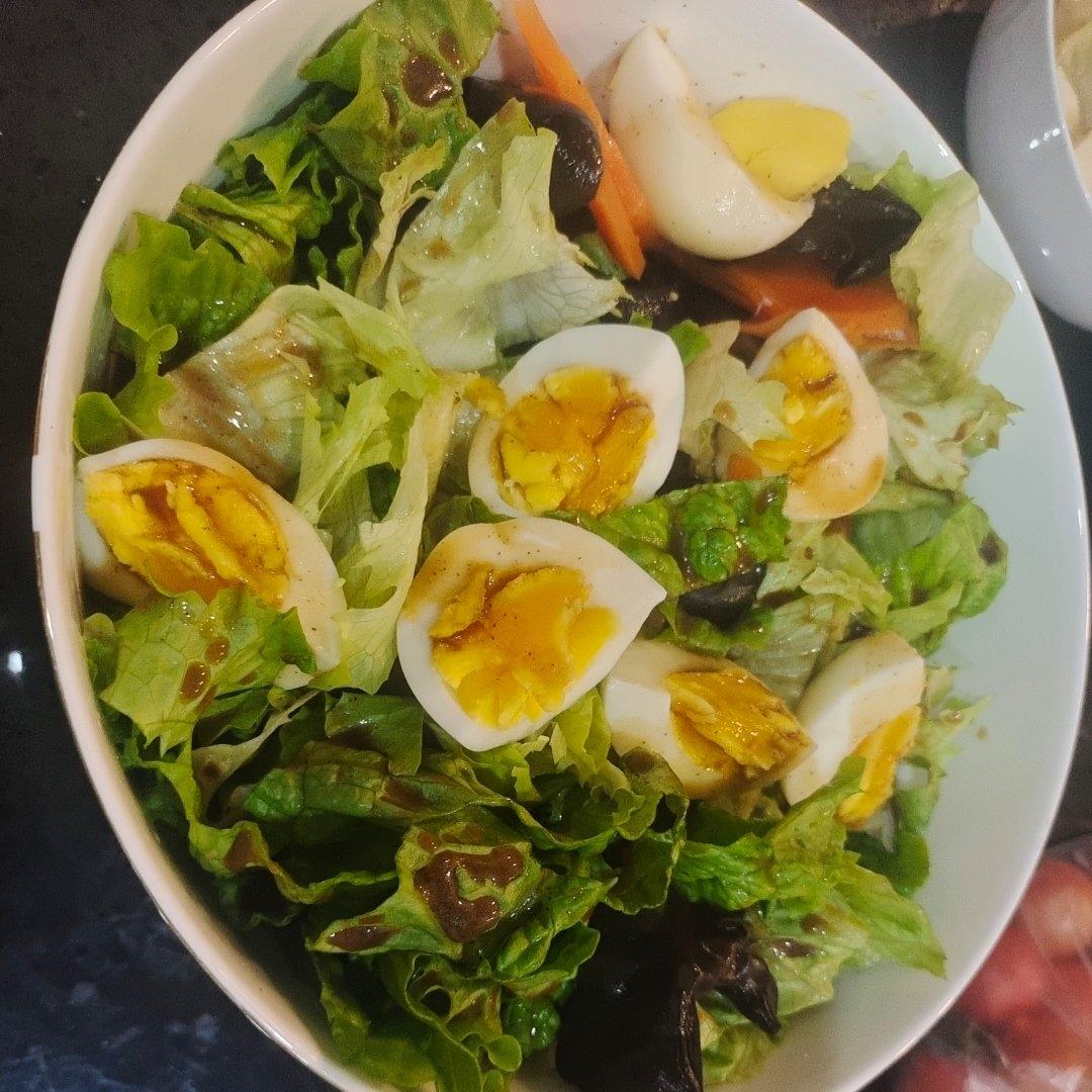 好吃到爆炸的蔬菜沙拉油醋汁（自制版）