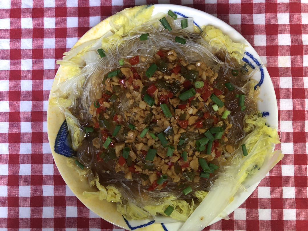 蒜蓉粉丝蒸娃娃菜