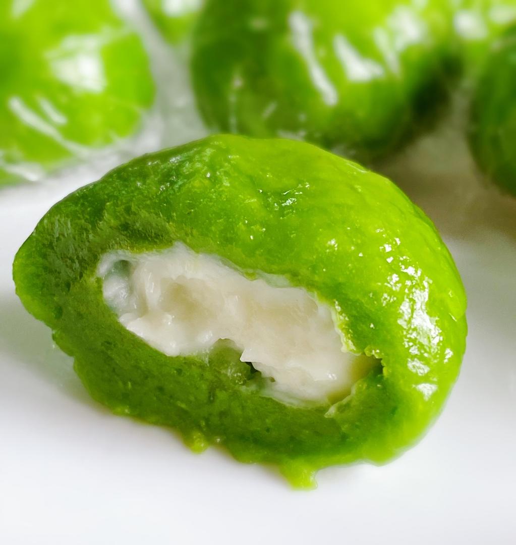 鲜奶青团，网红奶香青团