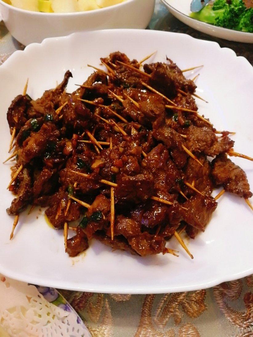 牙签牛肉