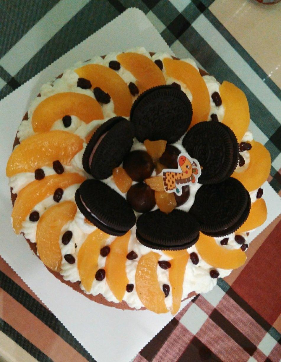 8寸可可戚风蛋糕