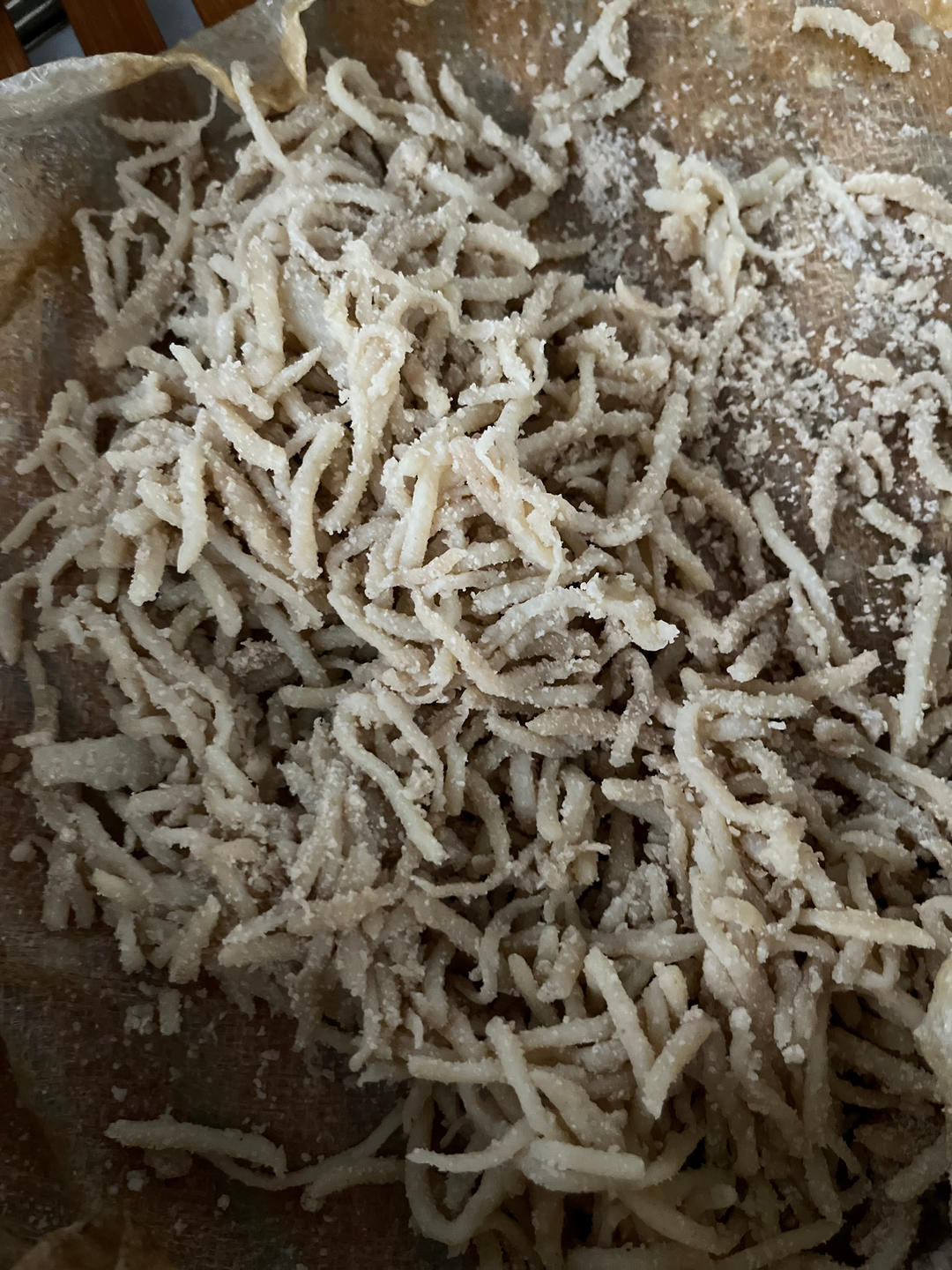 山西特色主食 拨烂子