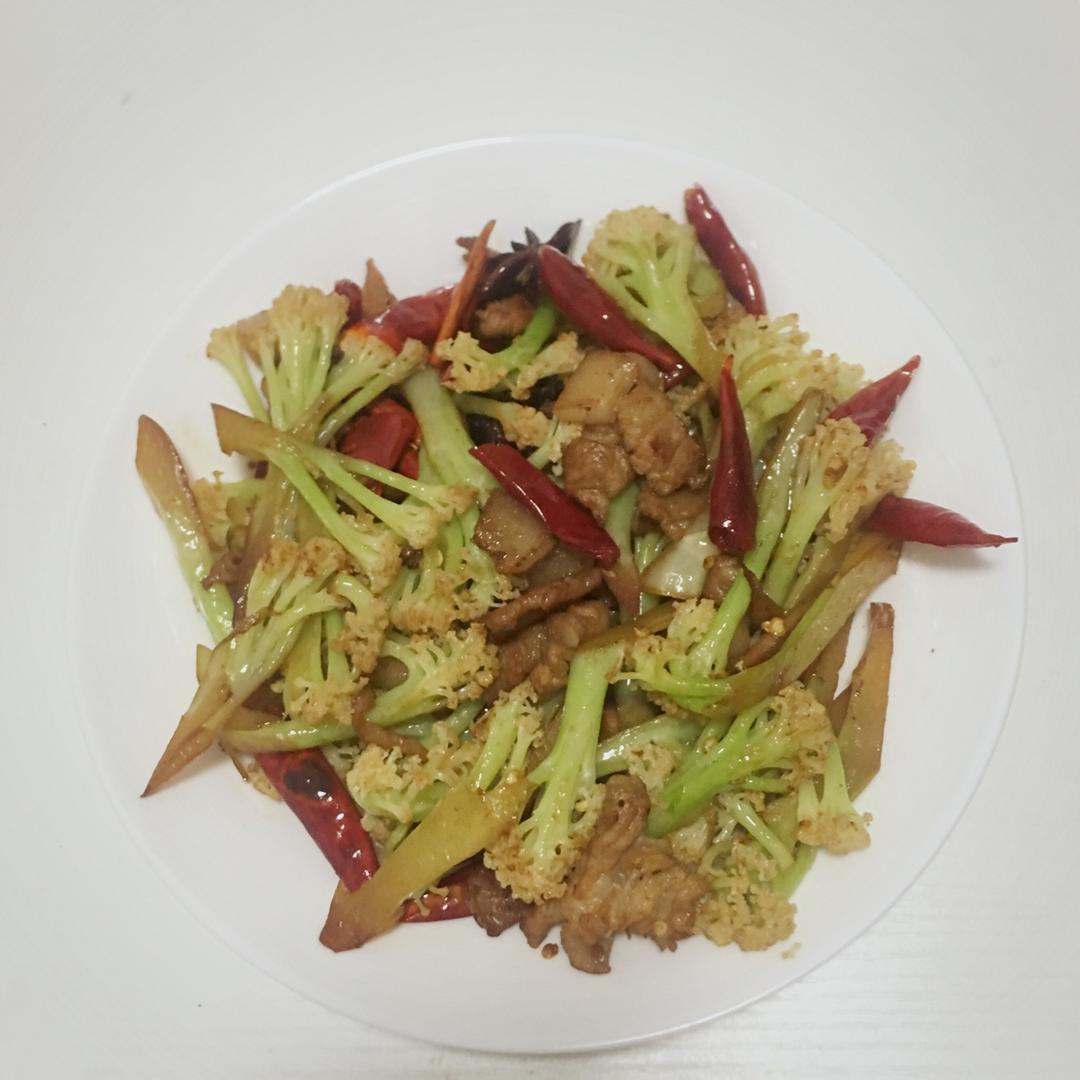 干锅有机花菜