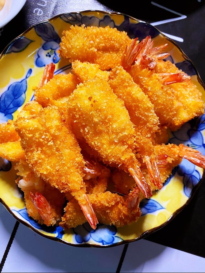 面包糠炸虾