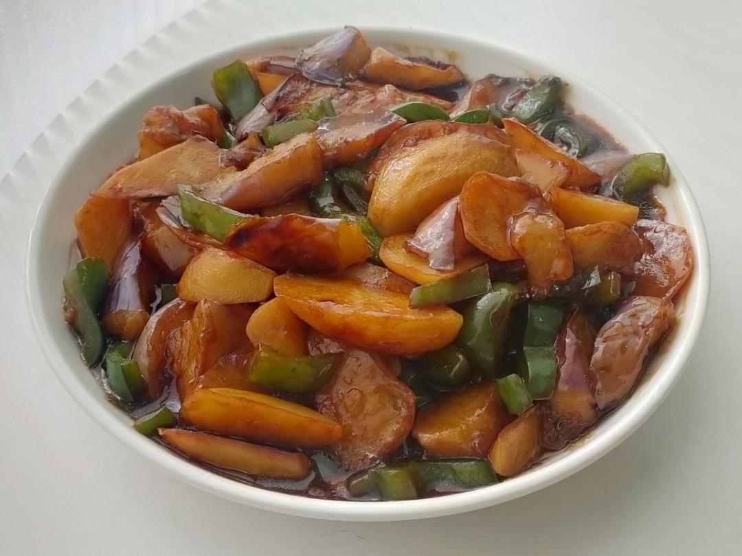 超级下饭的地三鲜