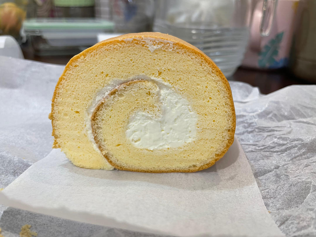 戚风蛋糕卷教程