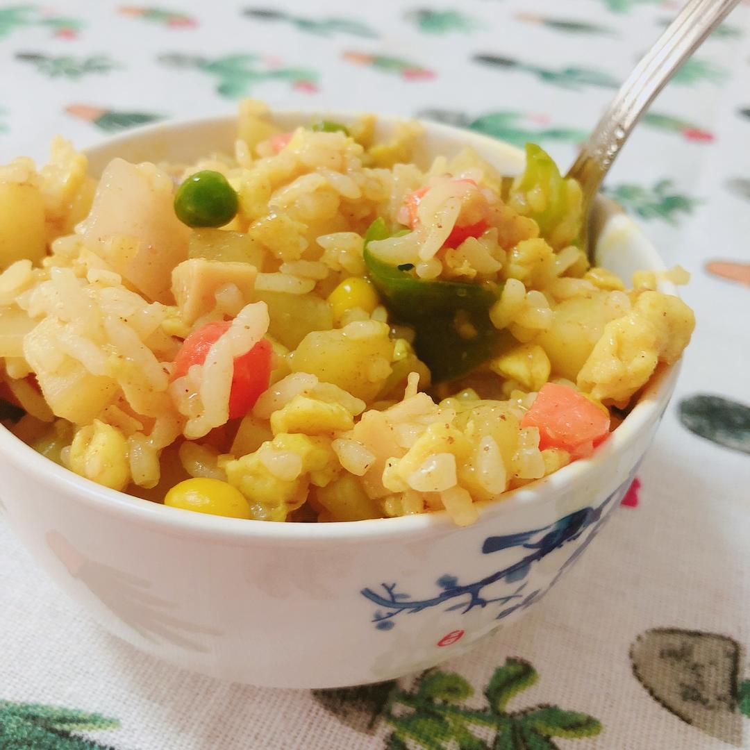 咖喱炒饭