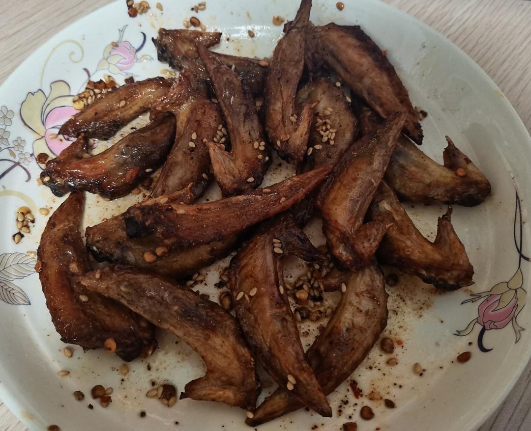 追剧下酒小零食！鸡翅尖！空气炸锅版（不放一滴油）