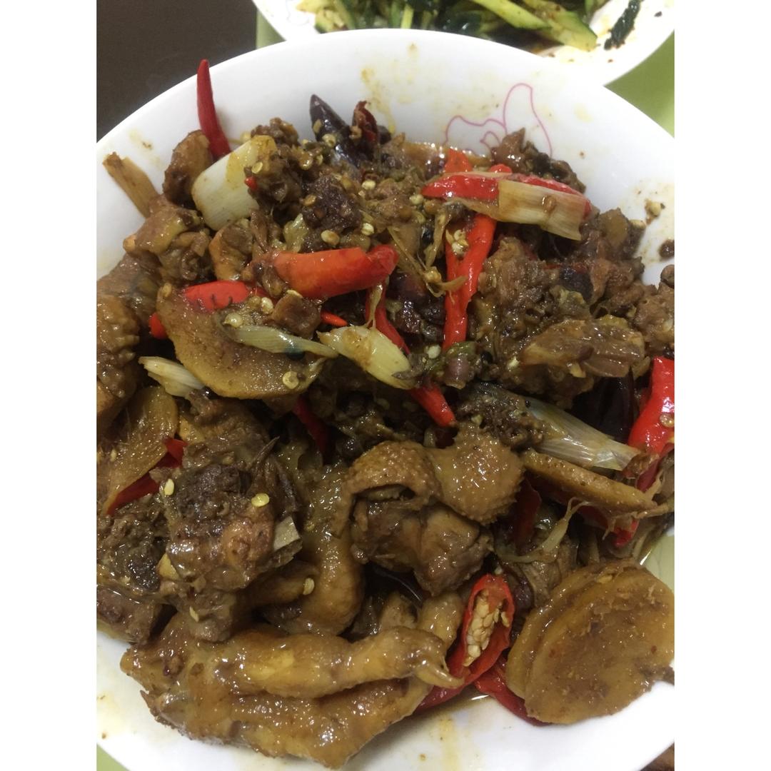 辣椒炒鸡（临沂家常）