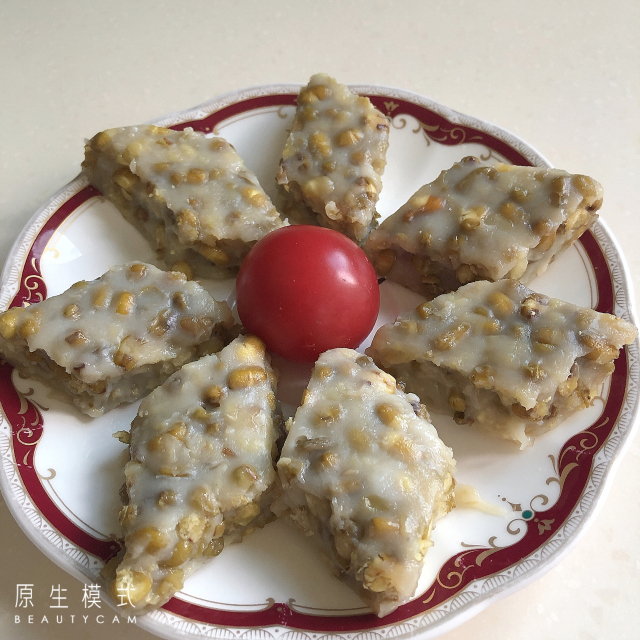 夏日专属糕点“绿豆糯米糕”