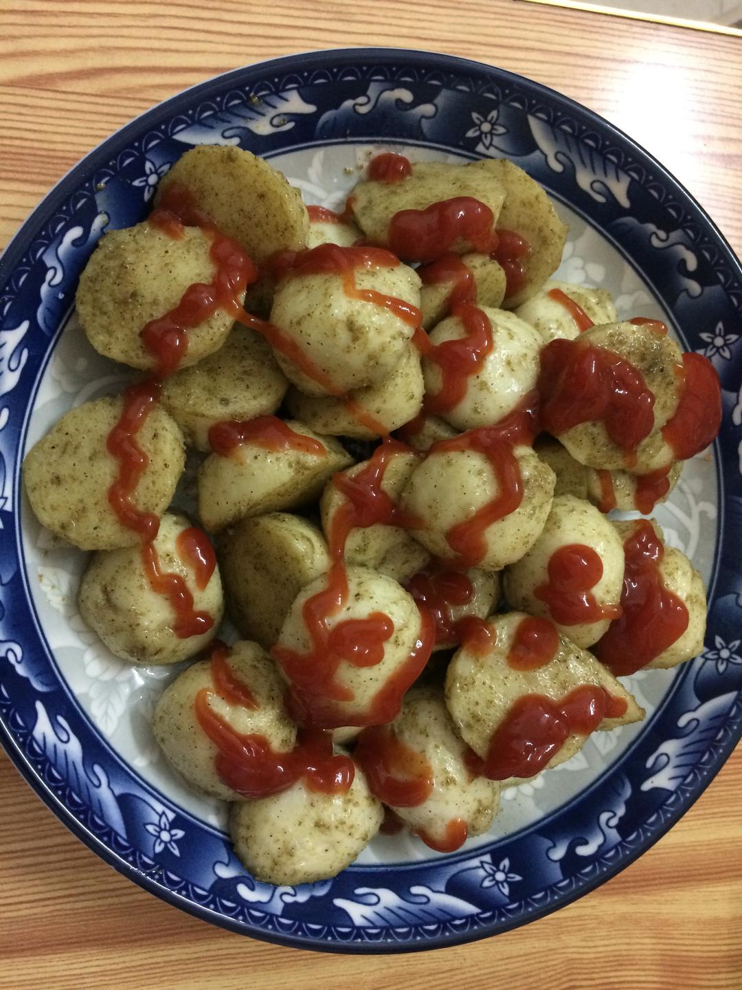 孜然番茄墨鱼丸的做法