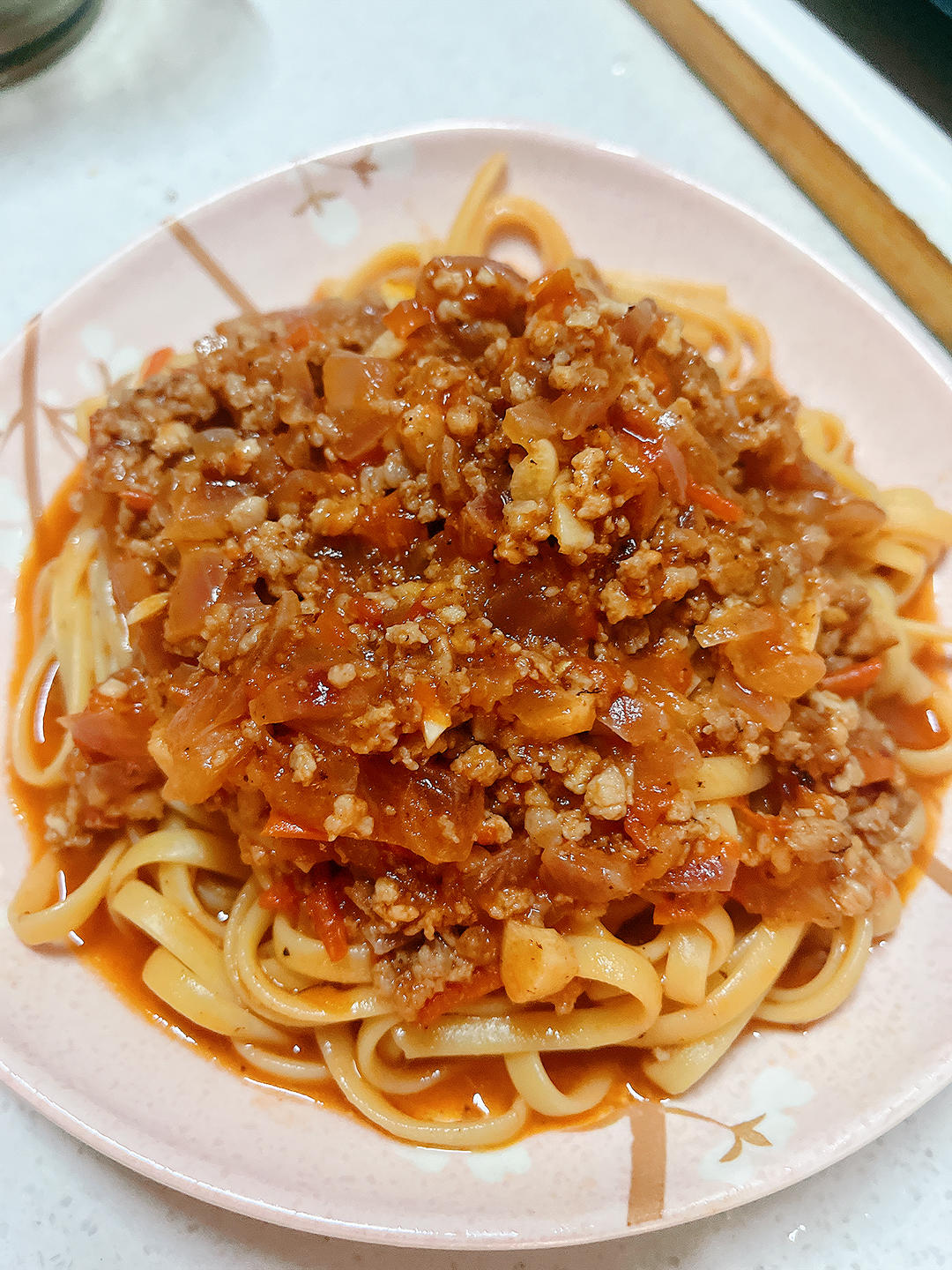 番茄肉酱意面