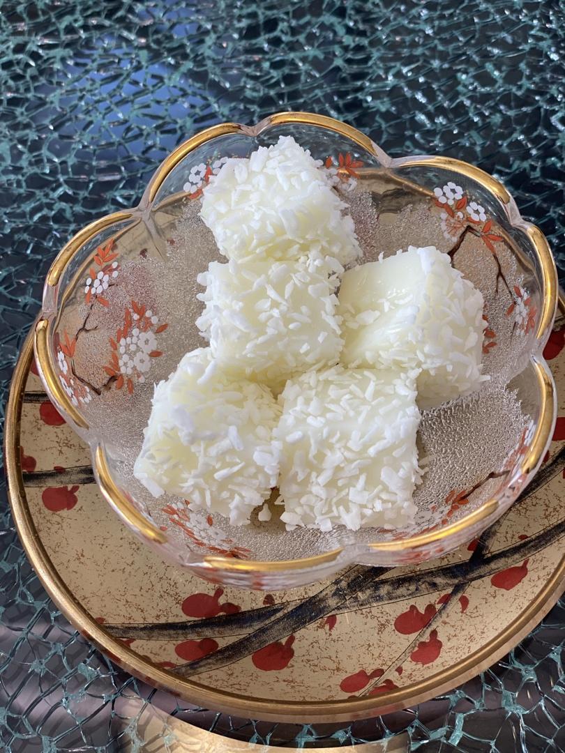 太棒啦！1个方子，做出2道口味一流的甜品！——椰奶小方&炸鲜奶