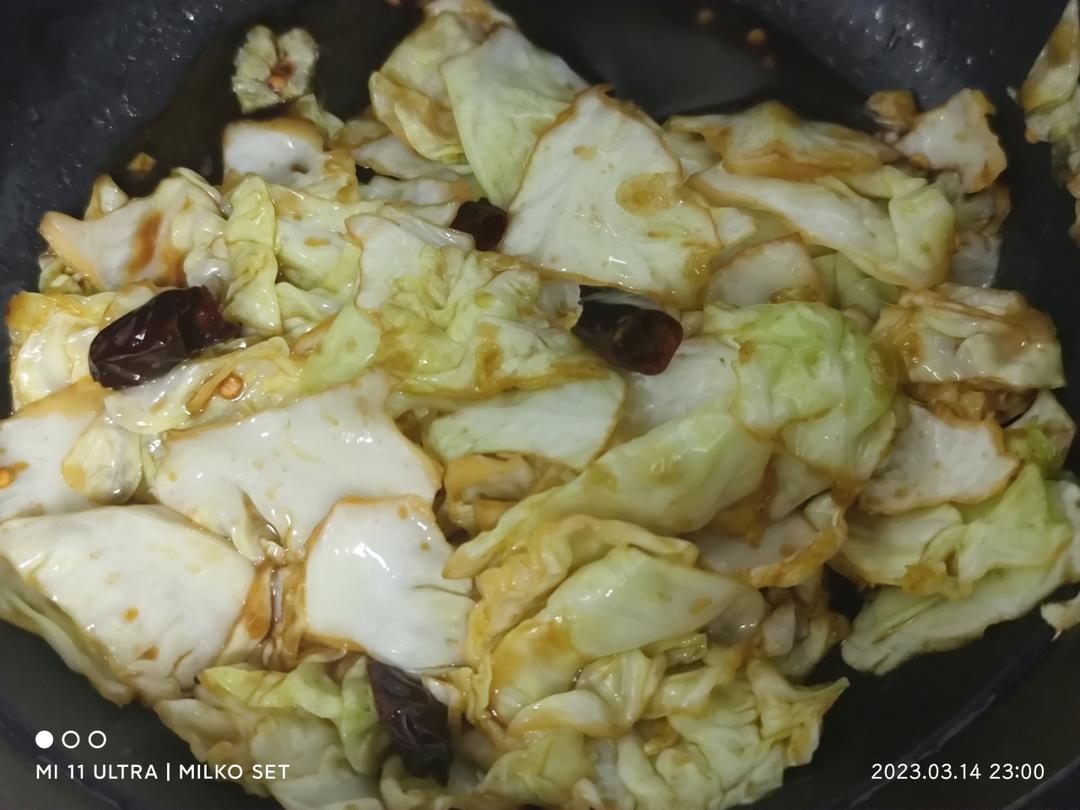 干锅包菜