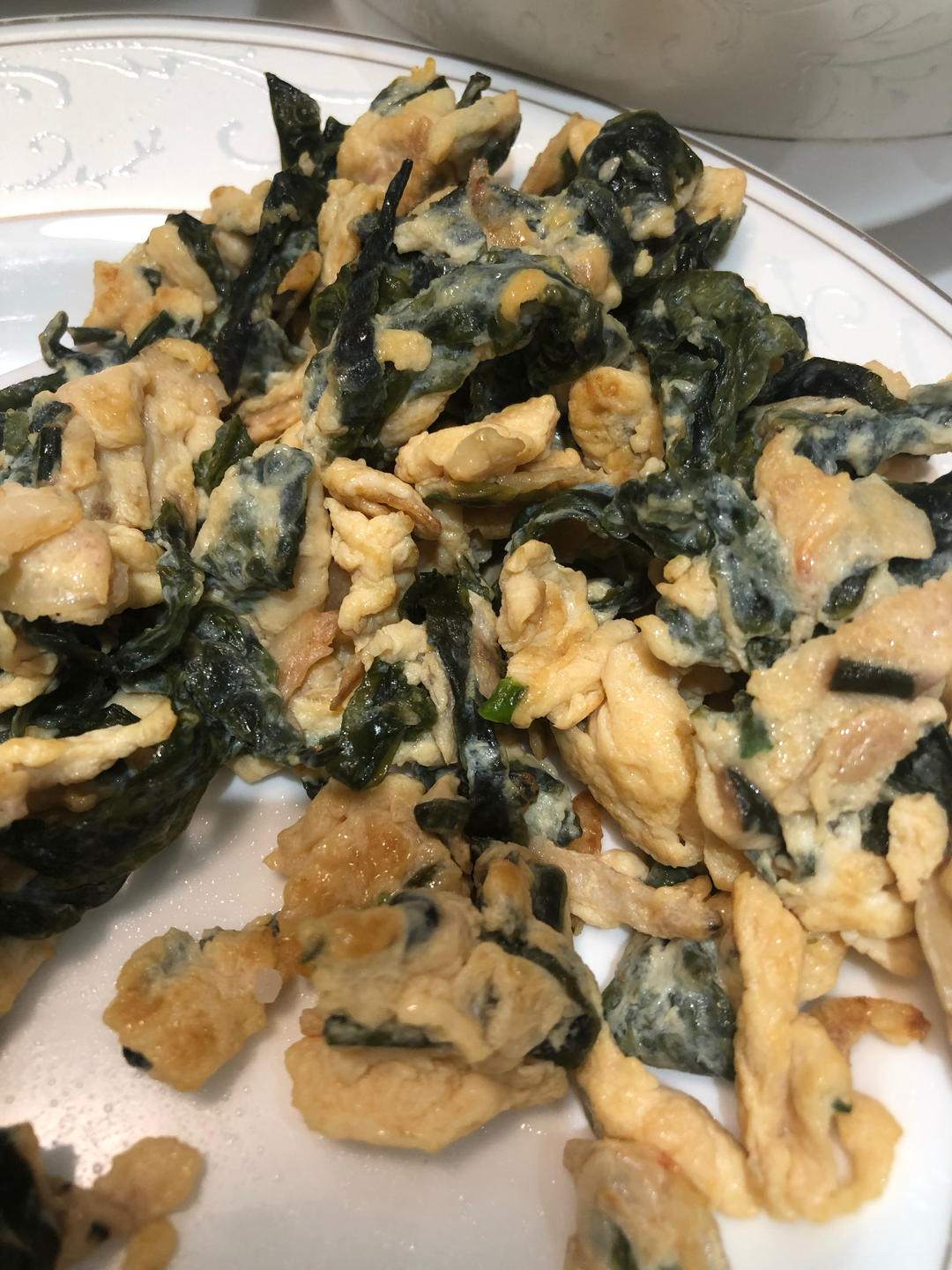 紫菜炒鸡蛋