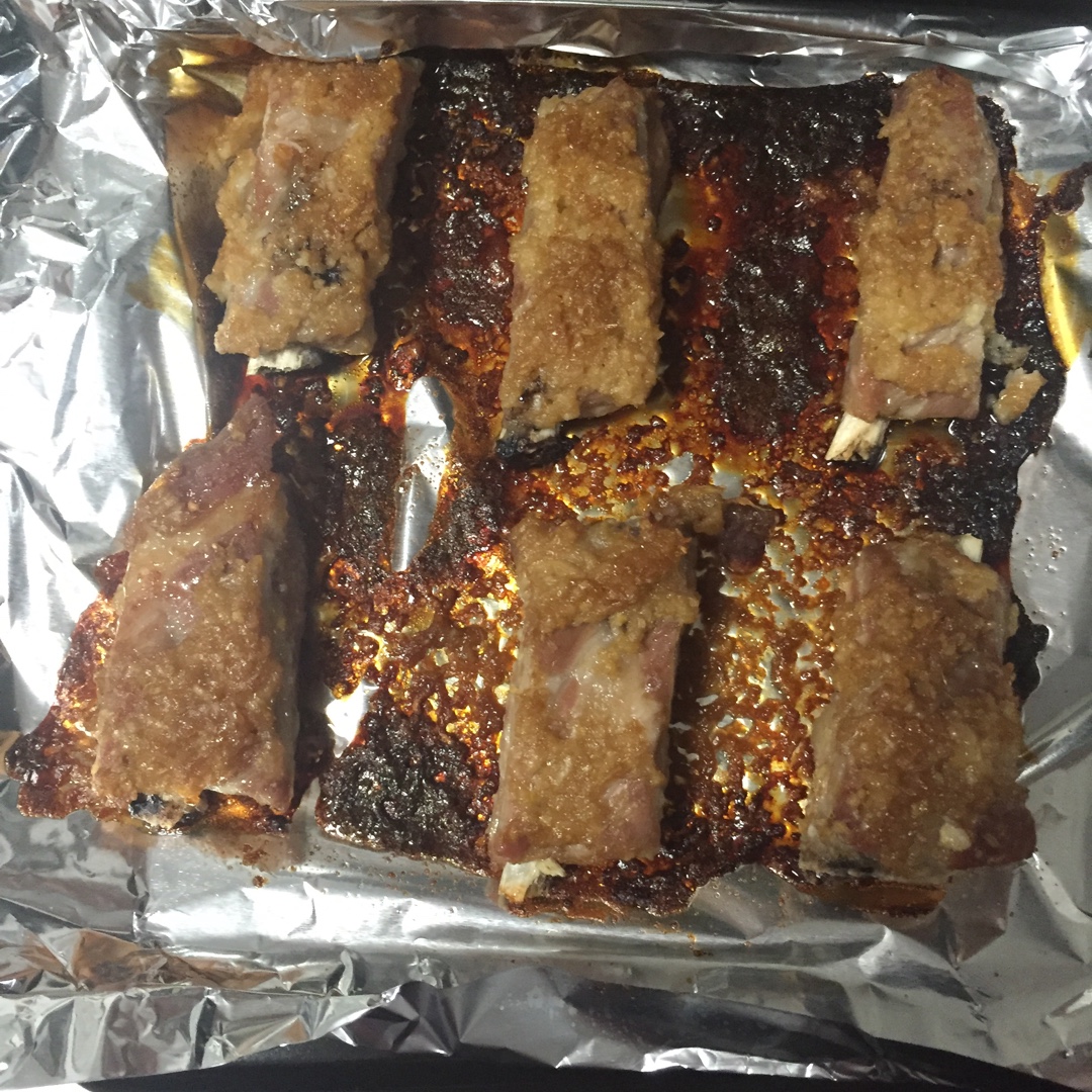 香到骨头里的蒜香排骨（烤箱）