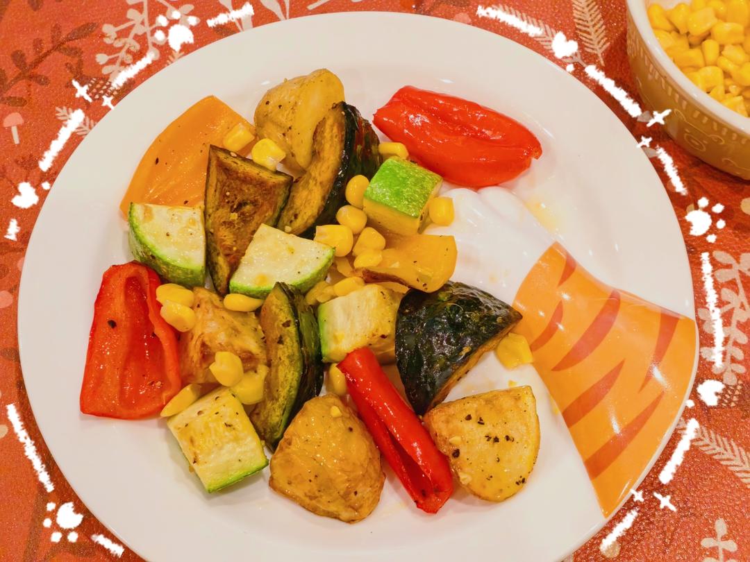 烤蔬菜公式🇮🇹
Roasted Vegetables